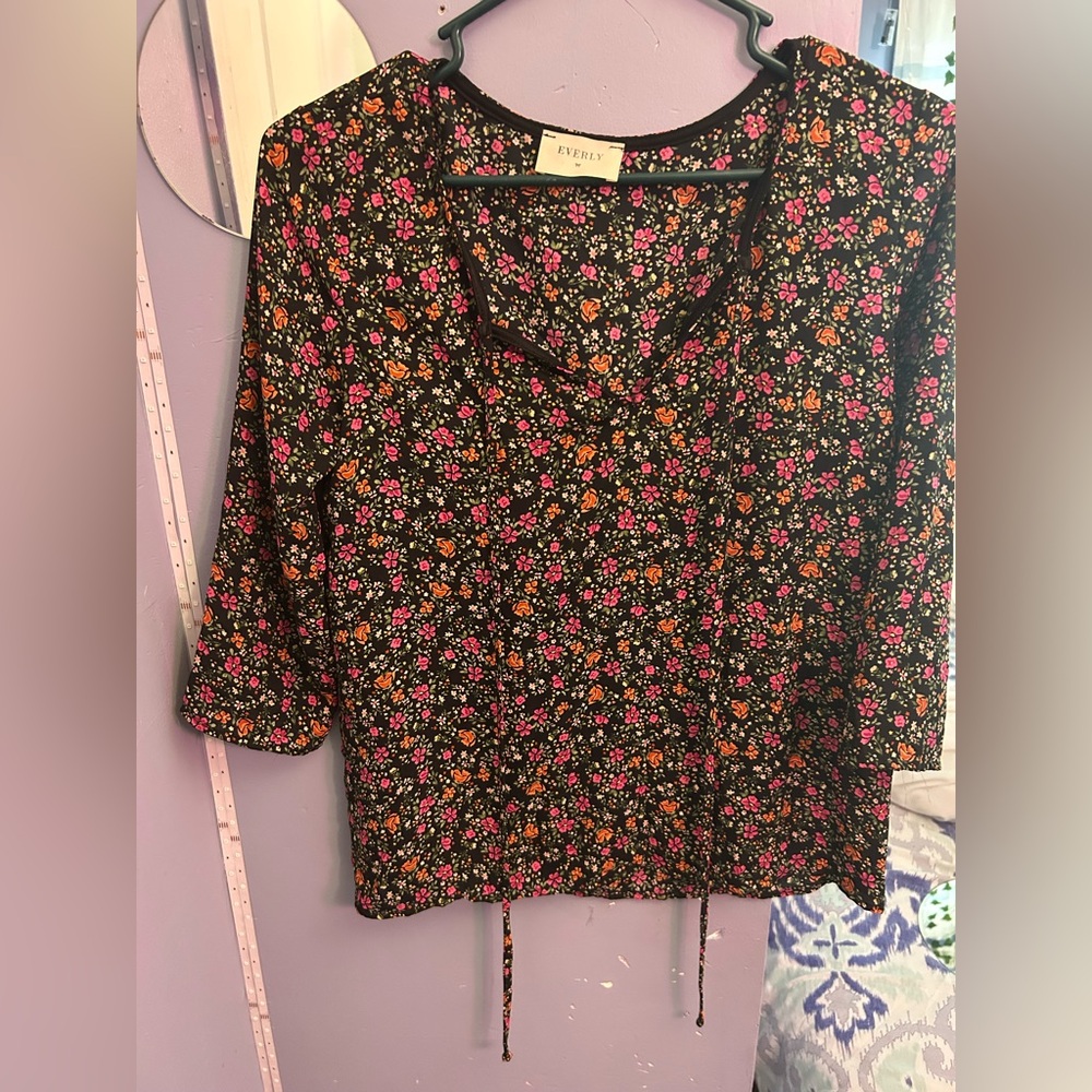 Floral blouse